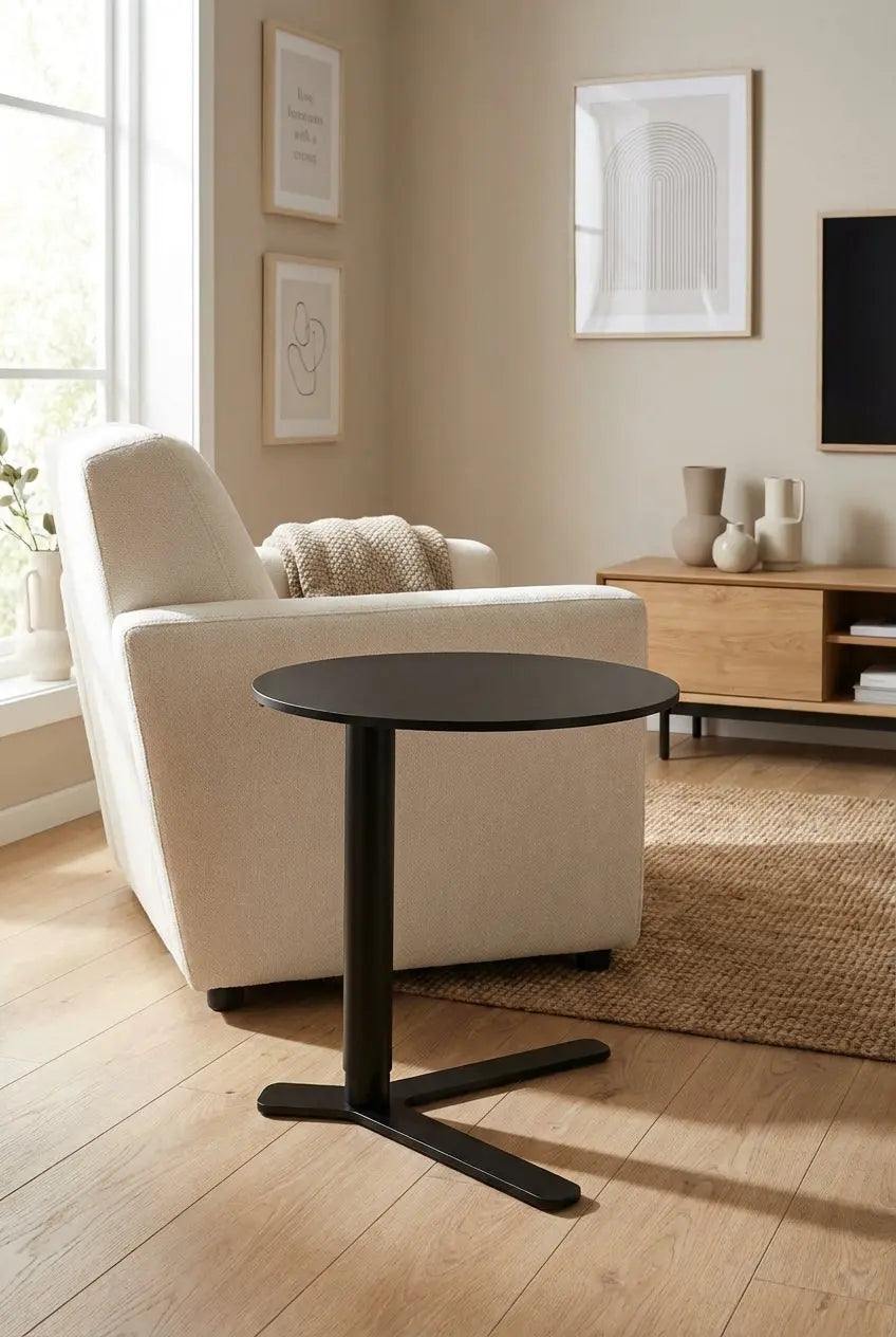 Orbital V-Base Side Table The Story Kiln