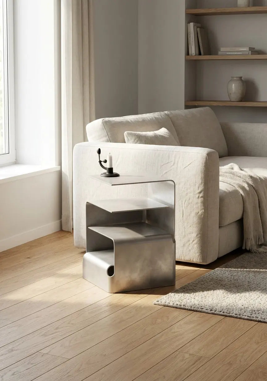 Monolith Multi-Tier Side Table The Story Kiln