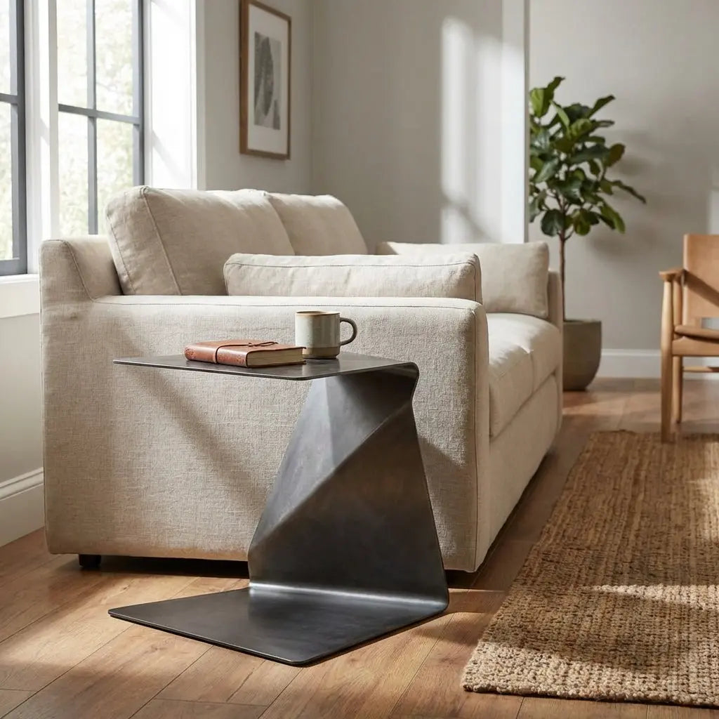 Prism Stealth Side Table The Story Kiln