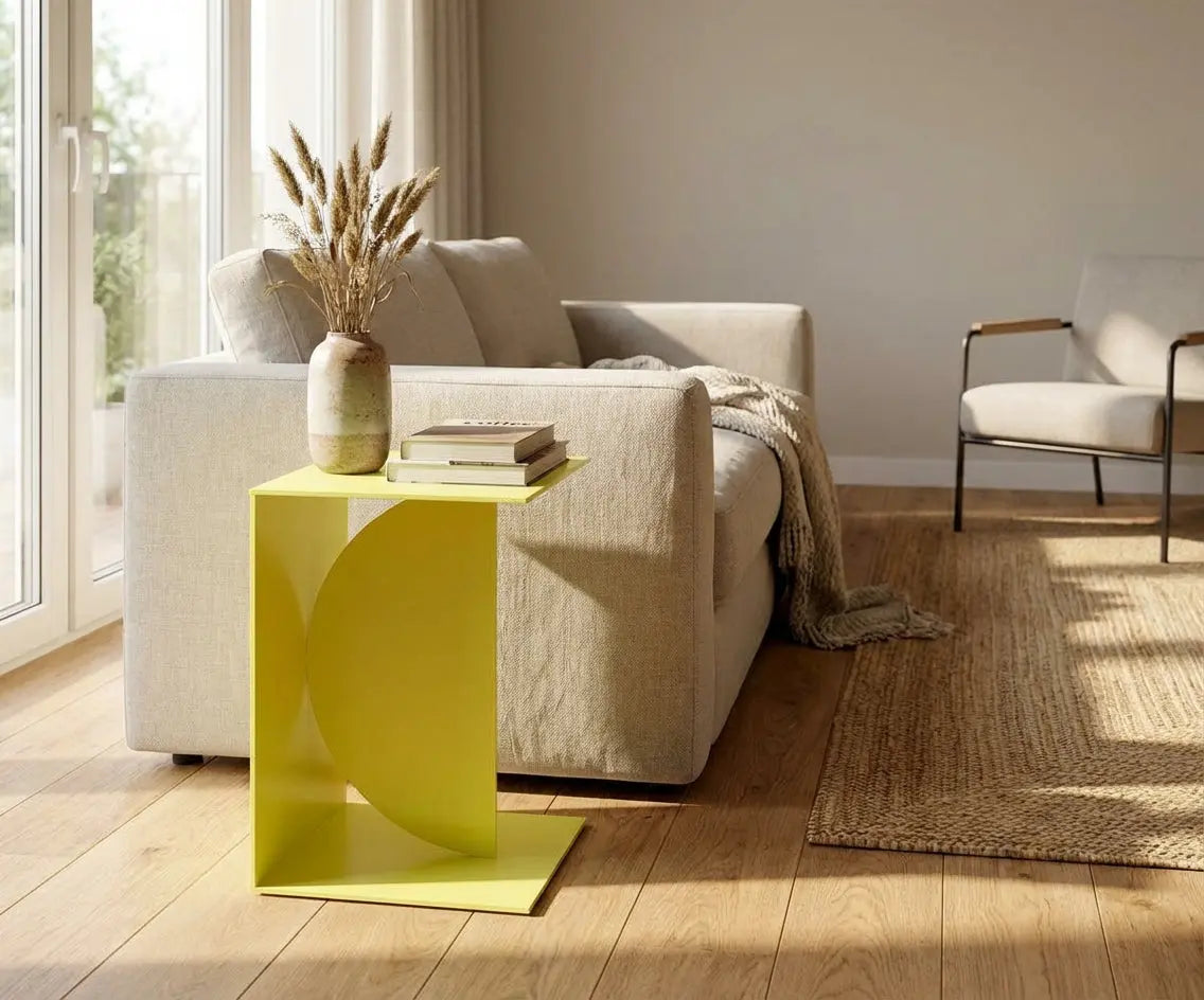 Solaris Crescent Side Table The Story Kiln