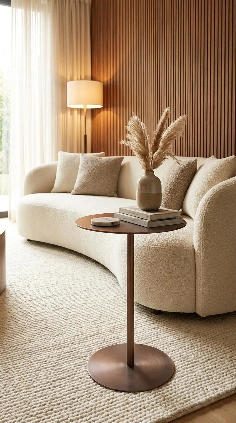 Aura Pedestal Side Table The Story Kiln