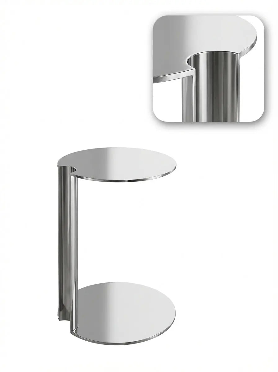 Chrome Orbit Side Table The Story Kiln