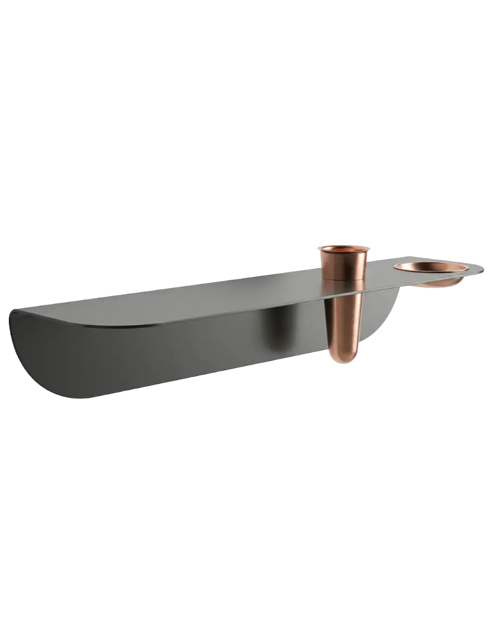 Aura Floating Console Shelf The Story Kiln