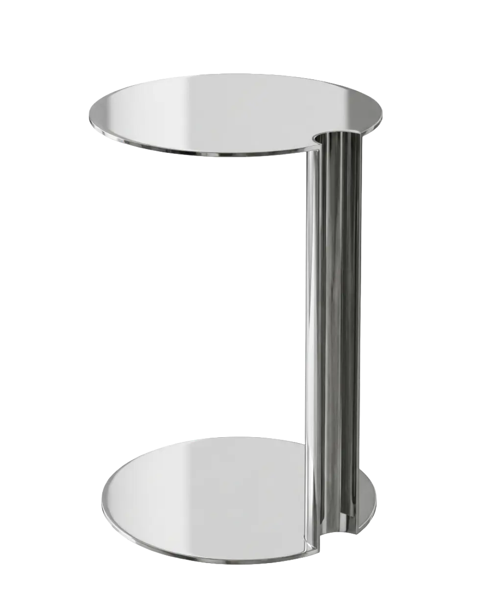 Chrome Orbit Side Table The Story Kiln