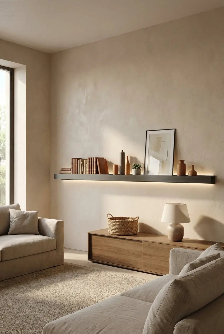 Beam Industrial Floating Shelf The Story Kiln