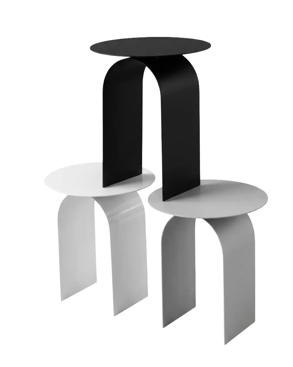 Arca Arch Side Table - Trio Set The Story Kiln